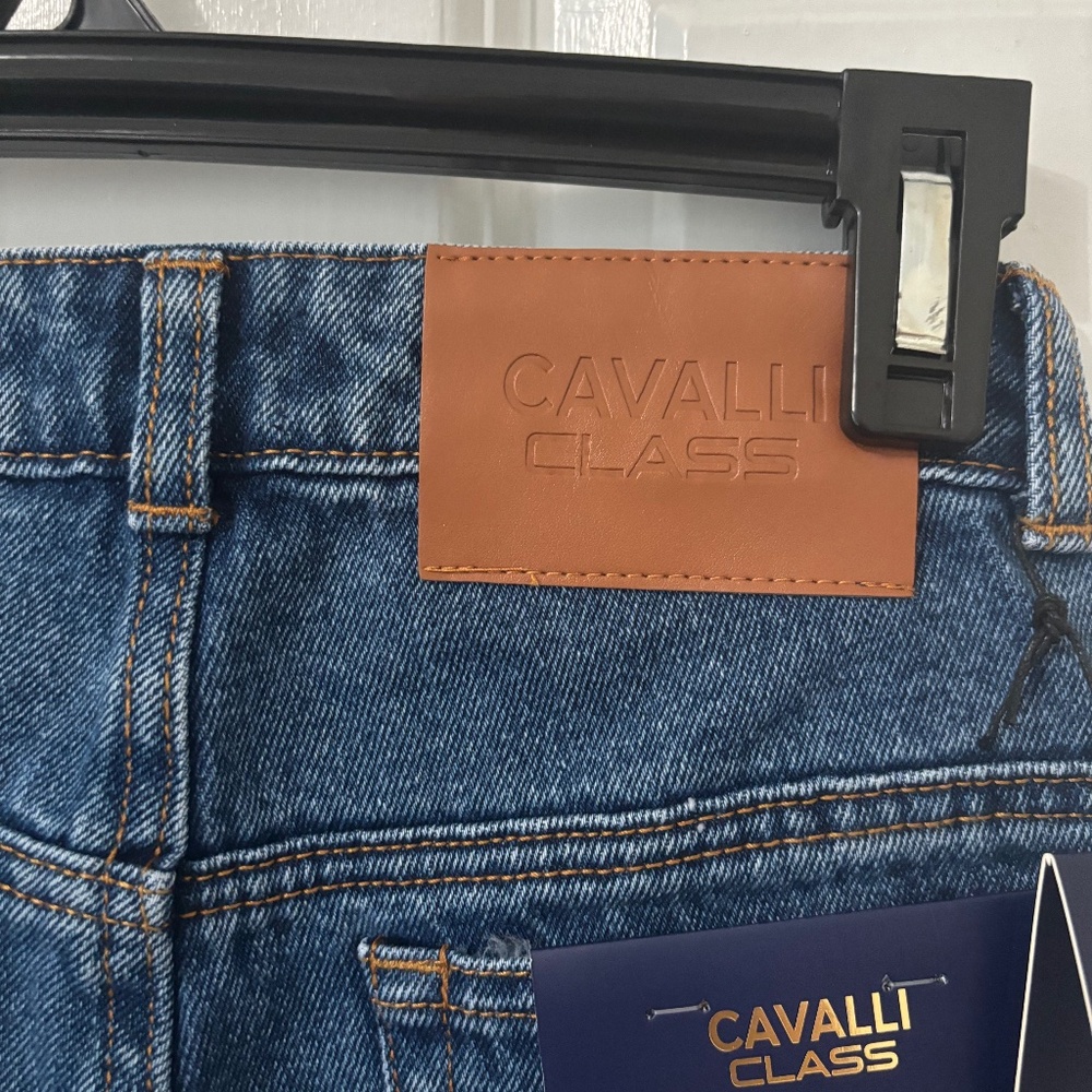 Cavalli Class dark blue straight leg jeans size 28